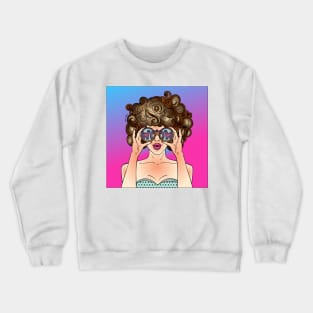 Pop Art 107 (Style:4) Crewneck Sweatshirt